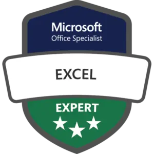 Certificação Microsoft Excel Expert (MO-211)