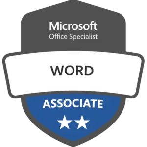Certificação Microsoft Word Associate (MO-110)