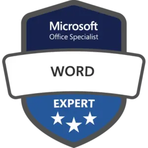 Certificação Microsoft Word Expert (MO-111)